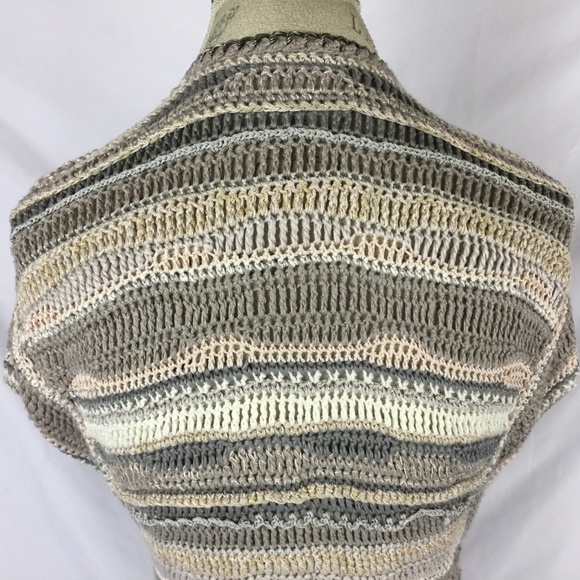 Anthropologie Leifsdottir handknit chain Sweater S - Picture 7 of 8